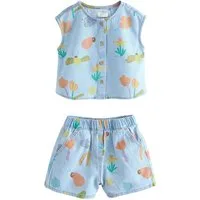 Next Playsuit Ärmelloses Oberteil und Shorts im Set (2-tlg)