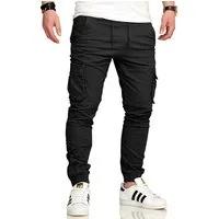 SOULSTAR Cargohose S2LOM Herren Chino Jogger Jeans Hose Stoffhose Freizeithose