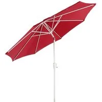 MCW Sonnenschirm Asti-270-c, LxB: 270x270 cm, Lüftungsschlitz, neigbar, UV-Schutz 50