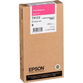 Epson Tintenpatrone vivid magenta T 913 200 ml T 9133N