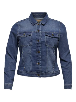 ONLY CARMAKOMA - CARWESPA DENIM JACKET MBD DNM NOOS Medium Blue Denim - Gr. - 50