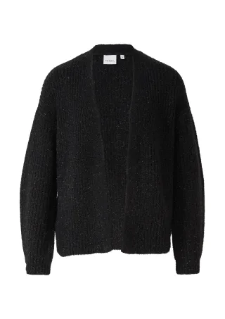 comma - Strickjacke schwarz - Gr. - 36