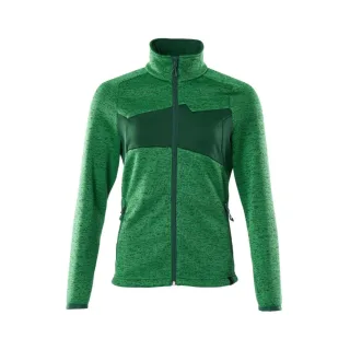 MASCOT Damen Strickpullover mit Reißverschluss ACCELERATE Grasgrün / Grün S - 18155-951-33303-S