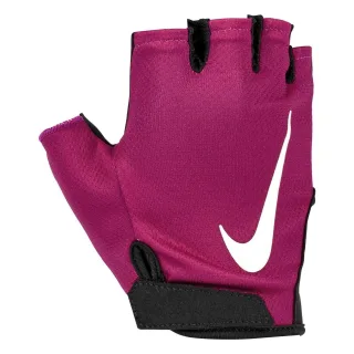 Nike - Damen 2024 - Fingerlose Handschuhe "Gym Essential", Fitness (Schwarz/Fuchsie)