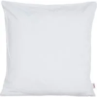 beties Kissenbezüge BasicSoft, (1 Stück), ca. 40x40 cm Jersey 100% Baumwolle (pur-weiß)