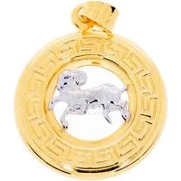 Stella-Jewellery Kettenanhänger Sternzeichen Anhänger 585 Gold Horoskop 14 Karat (inkl. Etui), Sternzeichen Anhänger Widder (21.03. - 20.04)