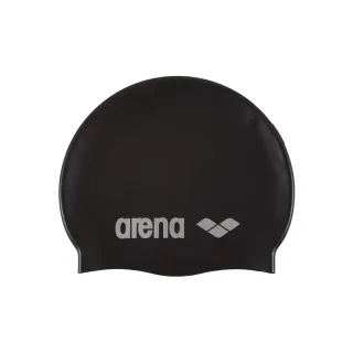 Arena - "Classic" Schwimmkappe für Herren/Damen Unisex (Schwarz/Silber)