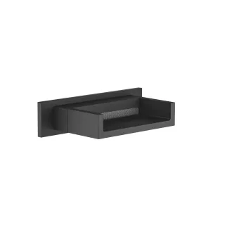 Dornbracht WATER FALL Schwallauslauf für Wandmontage SERIENNEUTRAL 13420979 Schwarz matt 13420979-33