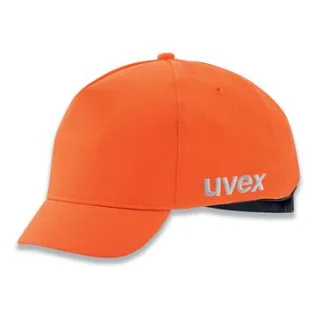 uvex u-cap sport hi-viz Anstoßkappe mit kurzem Schirm orange 52 cm - 54 cm - 9794492