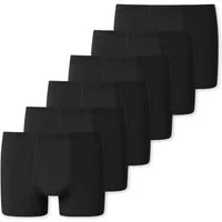 Schiesser Boxershorts Organic Cotton schlichtes Design, im 6er Pack