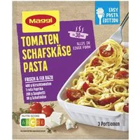 MAGGI Gewürz, Maggi Fix Tomaten Schafskäse Pasta Paprika Packung 27g
