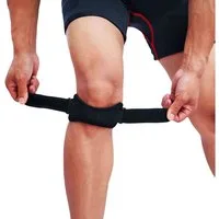 shapevital.de Patellabandage SHAPEVITAL Patellabandage Vital-Pro - Kniebandage mit Silikoneinlage, individuell anpassbar mit starkem Klettverschluss
