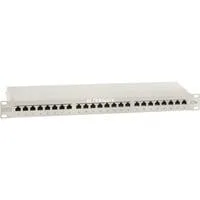 Patchpanel DN-91524S hellgrau, 19", Cat.5e, geschirmt