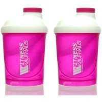 Fitnesskaufhaus Protein Shaker 2x Fitnesskaufhaus Shaker Ladyline 300ml