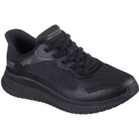 Skechers BOBS SQUAD 4 Slip-On Sneaker Slipper, Freizeitschuh, Halbschuh mit Memory Foam