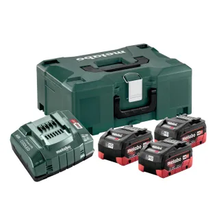 Metabo Basis Set 3 x LiHD 5.5 Ah + metaBOX 145 - 685069000