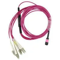 NVIDIA MCA7J60-C005 kompatibles MPO-4xLC Multimode OM4 Patchkabel 5 Meter