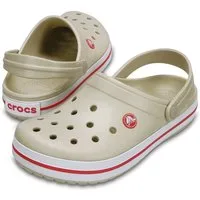 Crocs Sandale Crocband Clog stucco/melon Damen Badeschuh