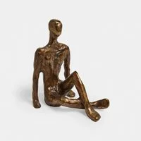 Mirabeau Dekofigur Deko-Figur Ravoun antikmessing