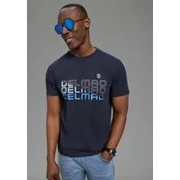 DELMAO Rundhalsshirt Neue Kollektion! casual Stil, kurzarm, normale Passform, mit Rundhalsausschnitt