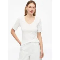 s.Oliver Kurzarmshirt T-Shirt Elastisches T-Shirt im Slim Fit