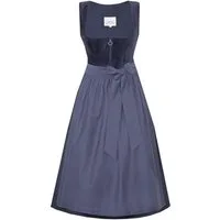 MarJo Dirndl Dirndl Kirchham 65cm Länge nachtblau