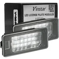 Vinstar KFZ-Ersatzleuchte LED Kennzeichenbeleuchtung E-geprüft für BMW, BMW E82 E46 E90 E91 E92 E93 F31 F34 E39 E60