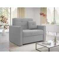 MIRJAN24 Schlafsofa Viva Lux I, mit Schlaffunktion und Bettkasten, einsitzer, inkl. Kissen