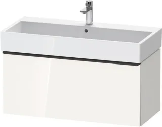 Duravit D-Neo Waschtischunterbau wandhängend Weiß Hochglanz 984x442x440 mm - DE42740BD220000 DE42740BD220000
