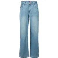 Buena Vista 5-Pocket-Jeans Wide Leg Pleat