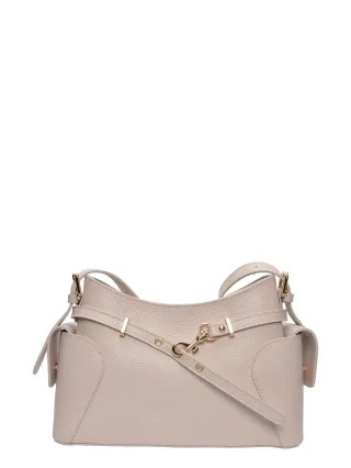 Roberta M Beige Rindsledertasche