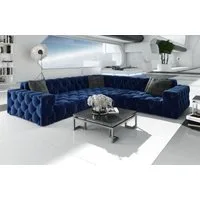 Sofa Dreams Ecksofa Stoff Sofa Polsterecksofa Menorca L Form Eckcouch Samtsofa Stoffsofa, Loungesofa