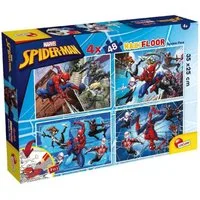 MARVEL Puzzle Marvel Puzzle Df Maxi Floor 4 X 48 Spiderman, 49 Puzzleteile