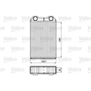 Valeo W?rmetauscher Chrysler Pt Mini Mini