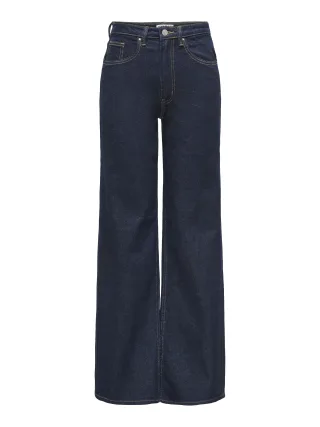 ONLY - ONLJUICY HW WIDE RINSE DNM MAS763 NOOS Dark Blue Denim - Gr. - 30