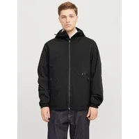 Jack & Jones Outdoorjacke JJEURBAN Jacke mit Kapuze, elastischem Bund und Taschen unifarben, modisch, regular fit, Kunstfaser