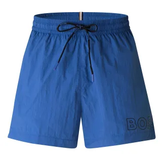 Herren Boss Mooneye Bade Shorts in Hellblau
