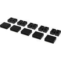 iCUE LINK Steckverbindersatz, 10-teilig, Stecker schwarz, 5 aktive und 5 passive Stecker