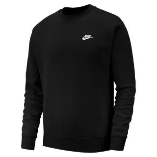 Nike - "Sportswear Club" Sweatshirt für Herren, Fleece (Schwarz/Weiß)