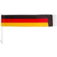 elasto Flagge Autofahne Deutschland "Scarf", Fußball WM 2026 Fanartikel