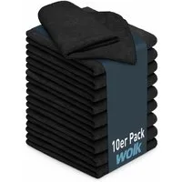 wolk Universaltuch (fusselfrei und frotteeartig) Mikrofasertuch (Polyester, 40x40 cm, 10er-Set, hygienisch auf 90° waschbar)