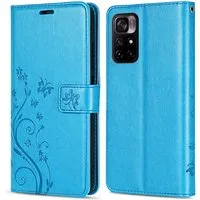betterfon Handyhülle Handytasche für Xiaomi POCO M4 Pro 5G Klapphülle, Bookstyle-Hülle: Magnetverschluss 3 Kartenfächer & Standfunktion