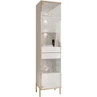 Lookway Glasvitrine AURORA mit LED-Beleuchtung Breite: 45 cm
