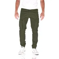 Jack & Jones Cargojeans Jack & Jones Paul Flake Tapered Slim Cargo Herren Jeans Hose