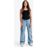 Solang Regular-fit-Jeans mit Cargo-Details