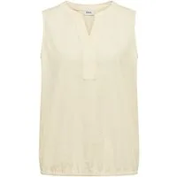 CECIL Blusentop ärmelloses Blusenshirt CECIL bügelfrei - Seersucker Stripe Top