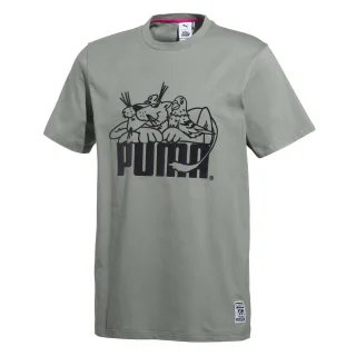 Puma X Staple Tee Crew Nacken Kurzschläfe Kalkstein Womens T-Shirt 577484 85