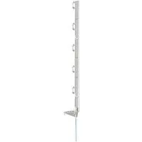 Kerbl Weidenzaun 5 Stk. Kunststoffpfahl Eco Weidezaunpfahl weiß 105cm