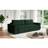OTTO home Schlafsofa CASSI 3-Sitzer, 240 cm - OTTO. Verlässliche Qualität., Schlaffunktion (134/200), Bettkasten, Cord, Unser Tiefpreis