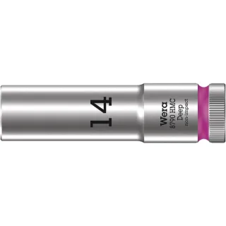 Wera 8790 HMC Deep Steckschlüsseleinsatz mit 1/2"-Antrieb Pink - 05004554001
